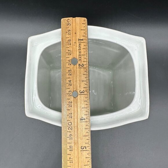 Antique German Oatmeal Canister Pink Roses Floral Kitchen Storage Pink Flowers - Picture 13 of 13